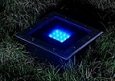 Solar underground lights.